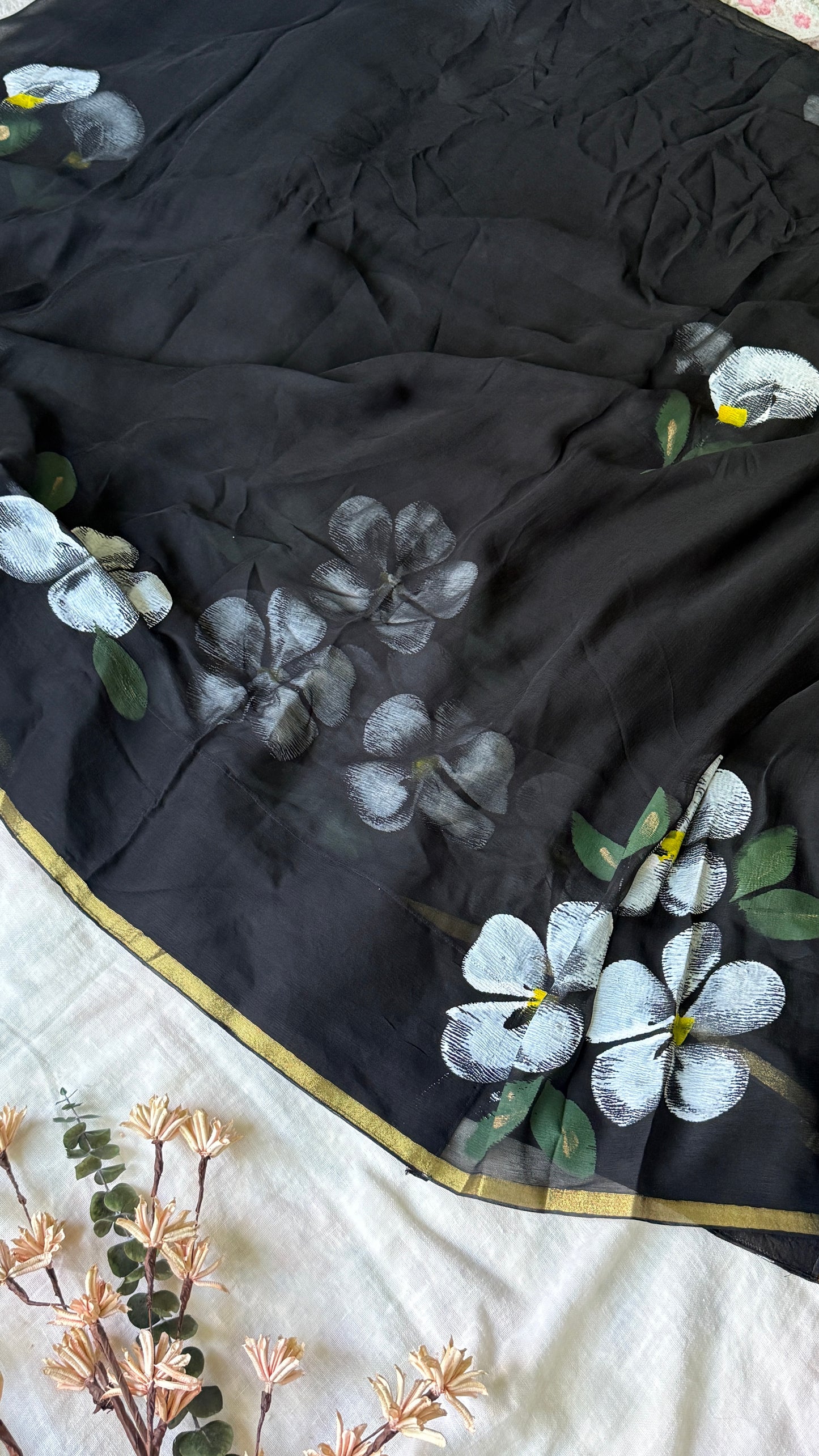Black Chiffon