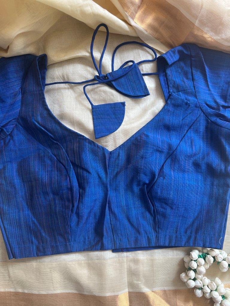 Blue Jay Saree