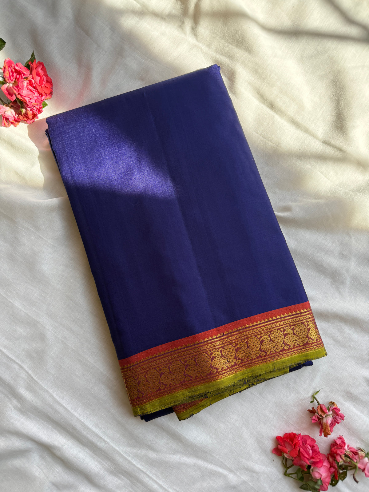 Blue Kancheevaram