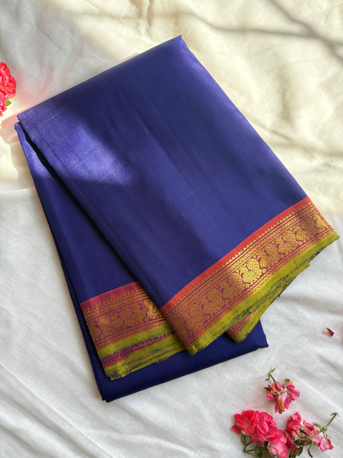Blue Kancheevaram