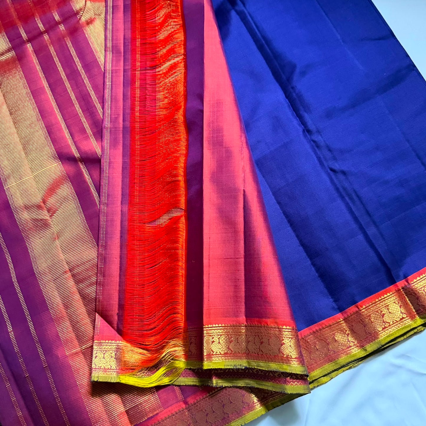 Blue Kancheevaram