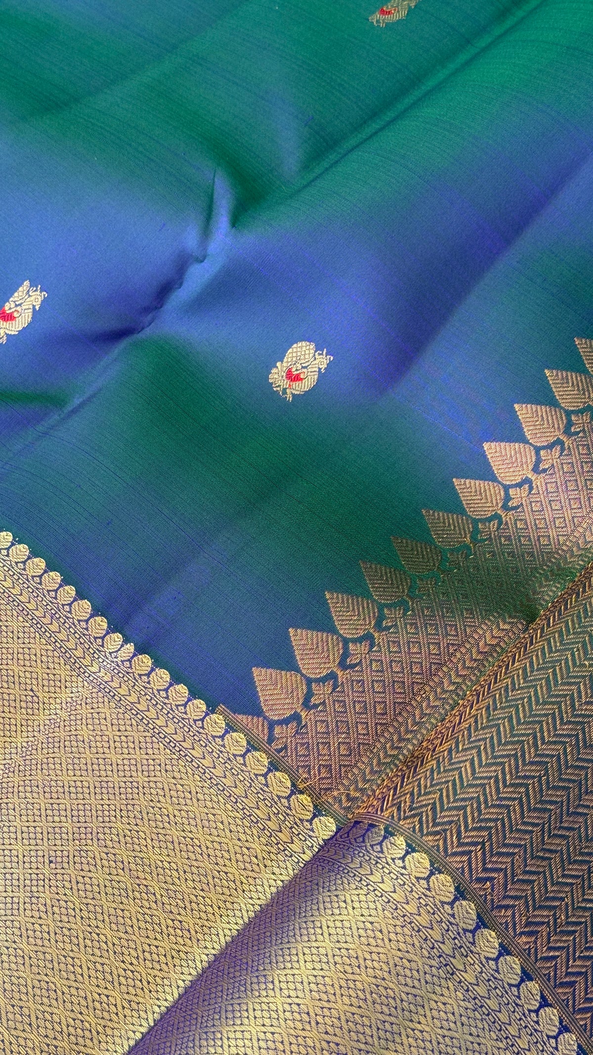 Peacock Blue