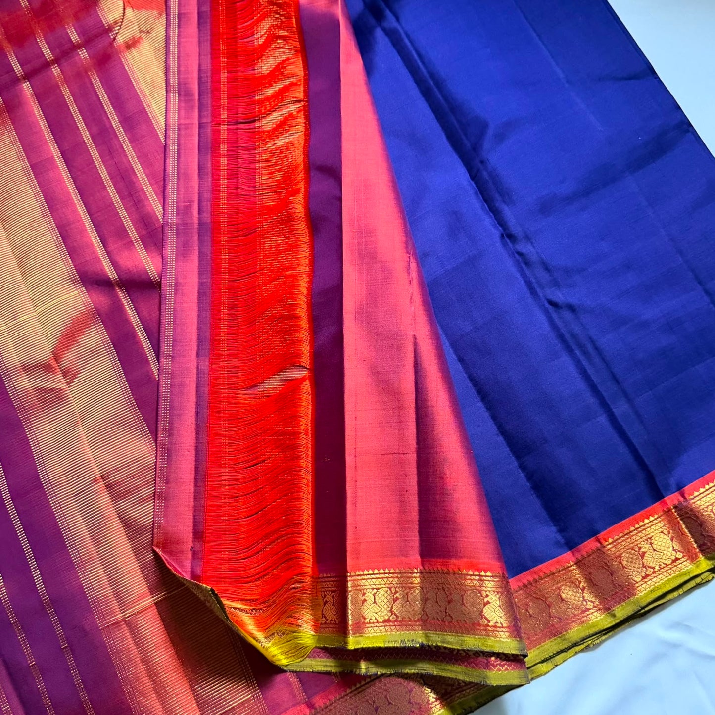 Blue Kancheevaram