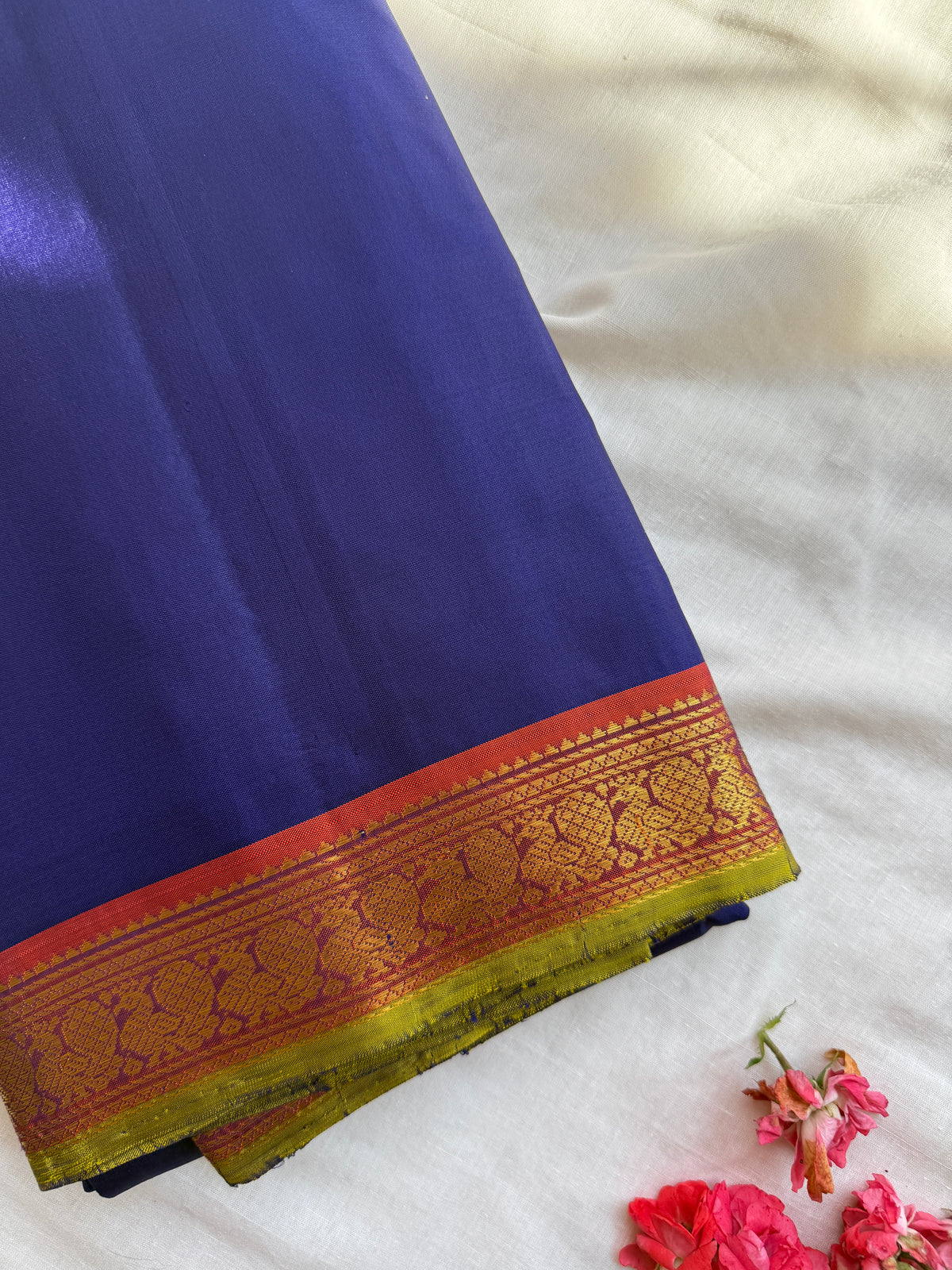 Blue Kancheevaram