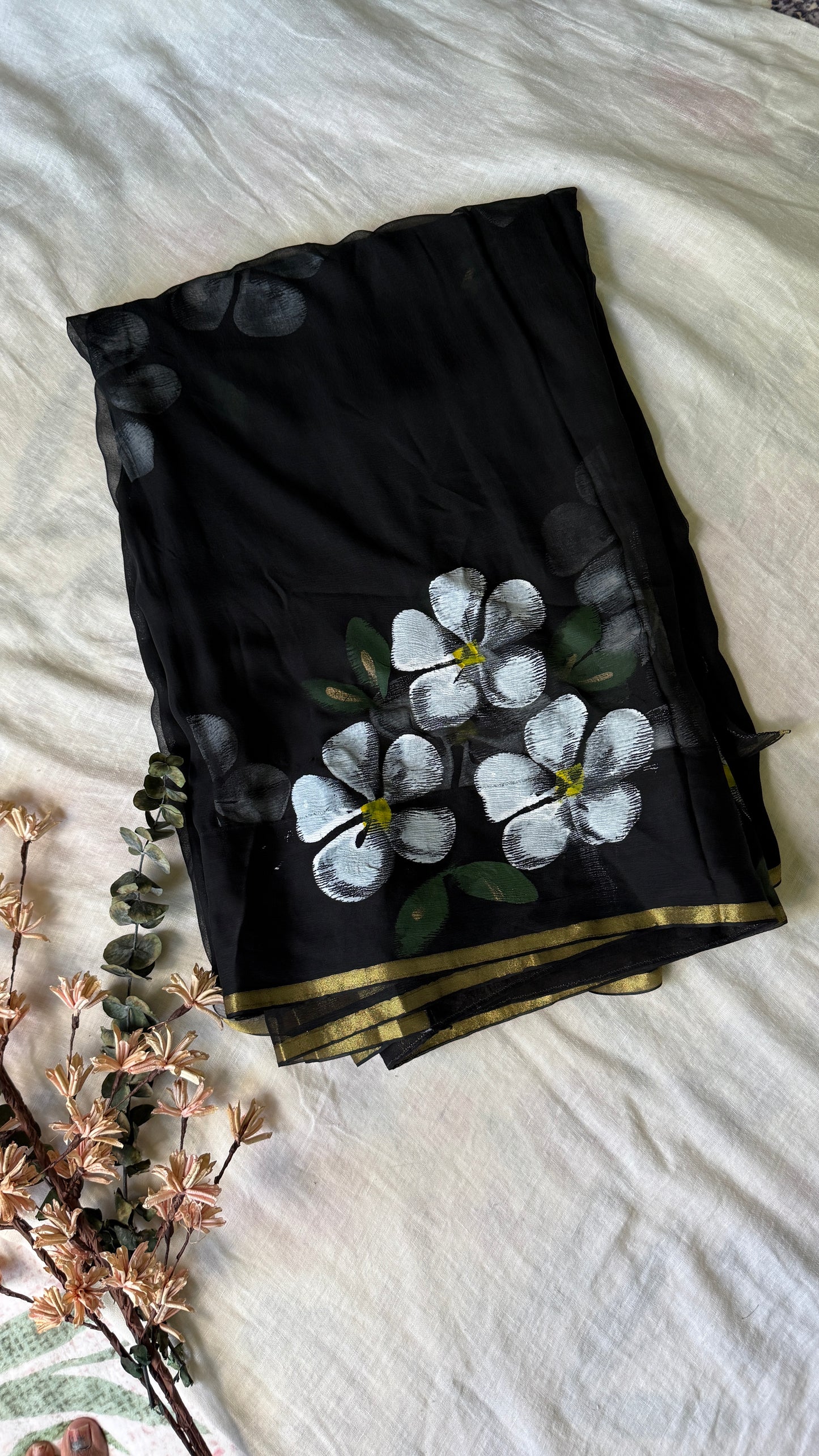 Black Chiffon