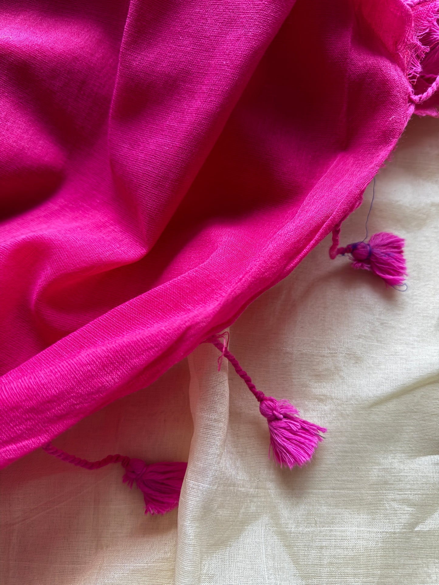 Pink Mull Cotton