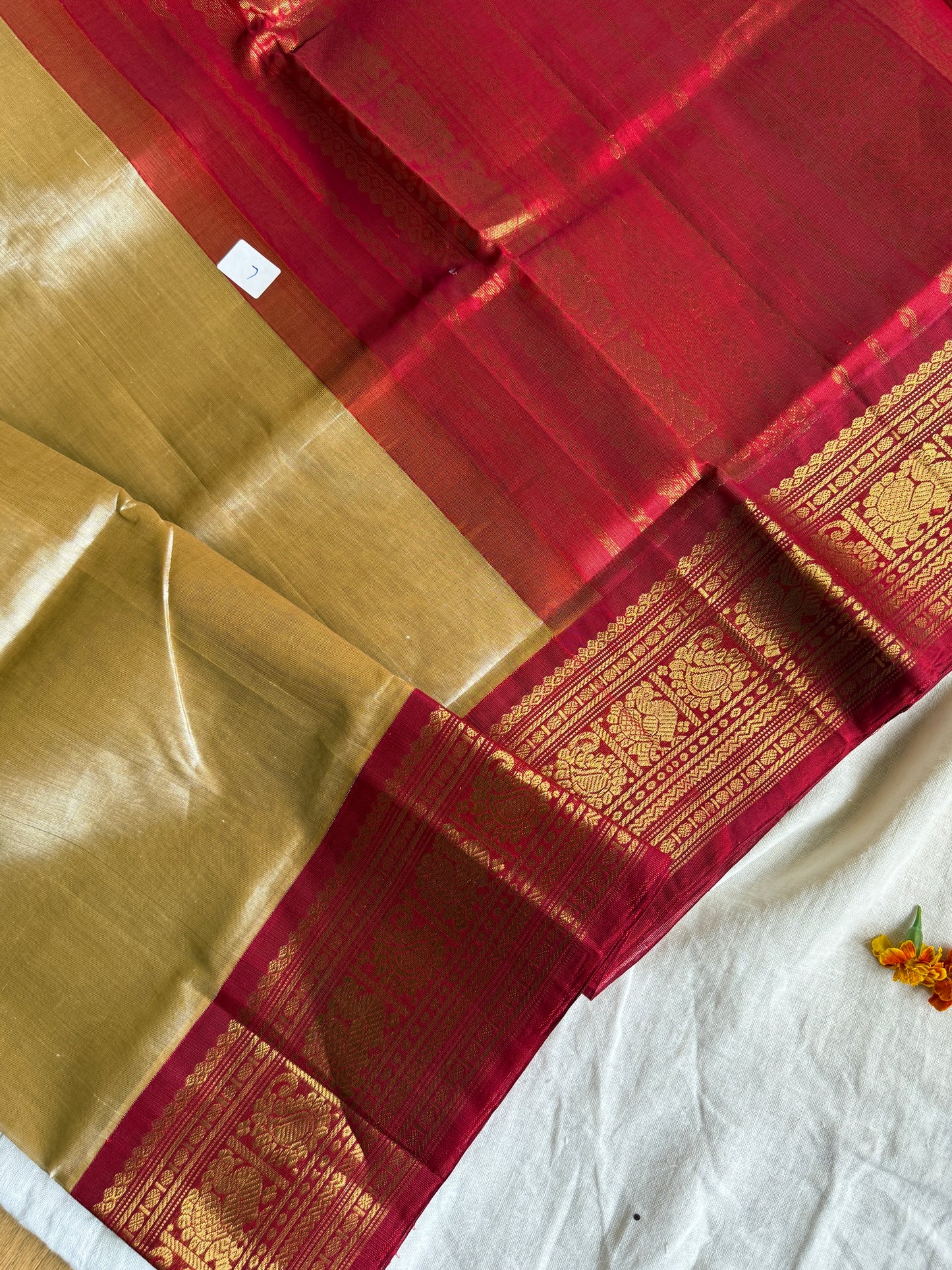 Beige & Brown Korvai