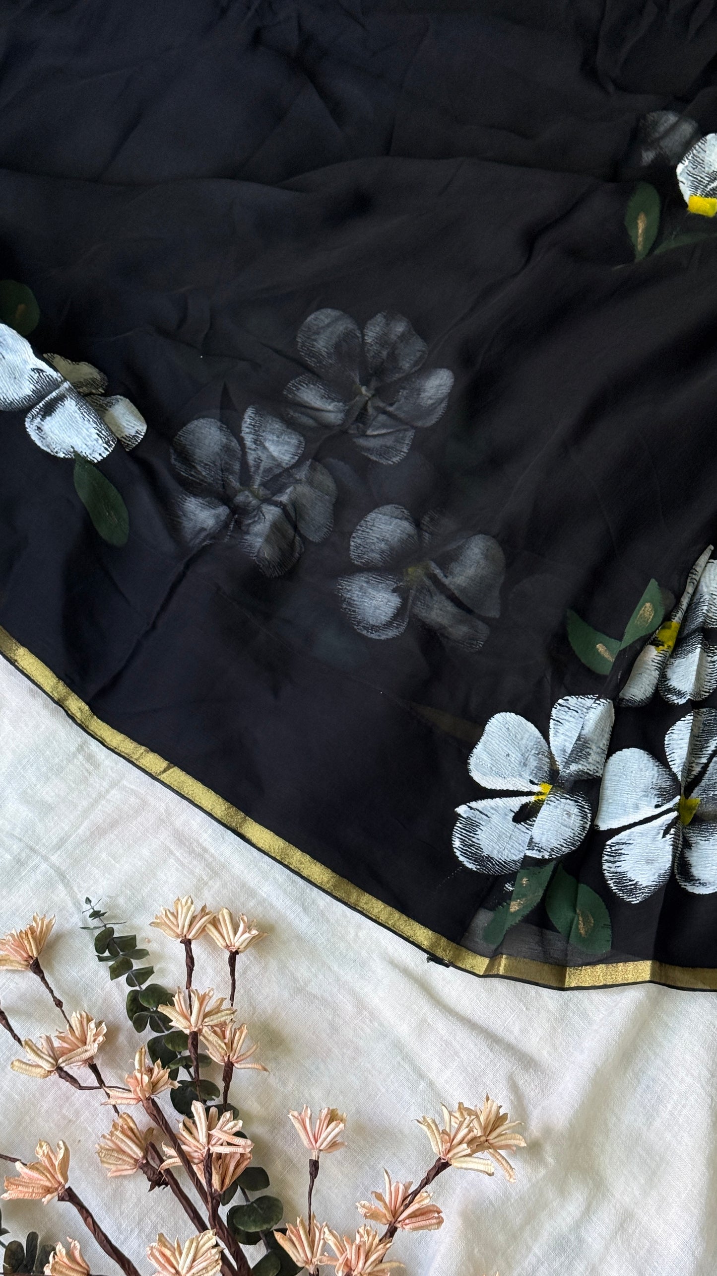 Black Chiffon