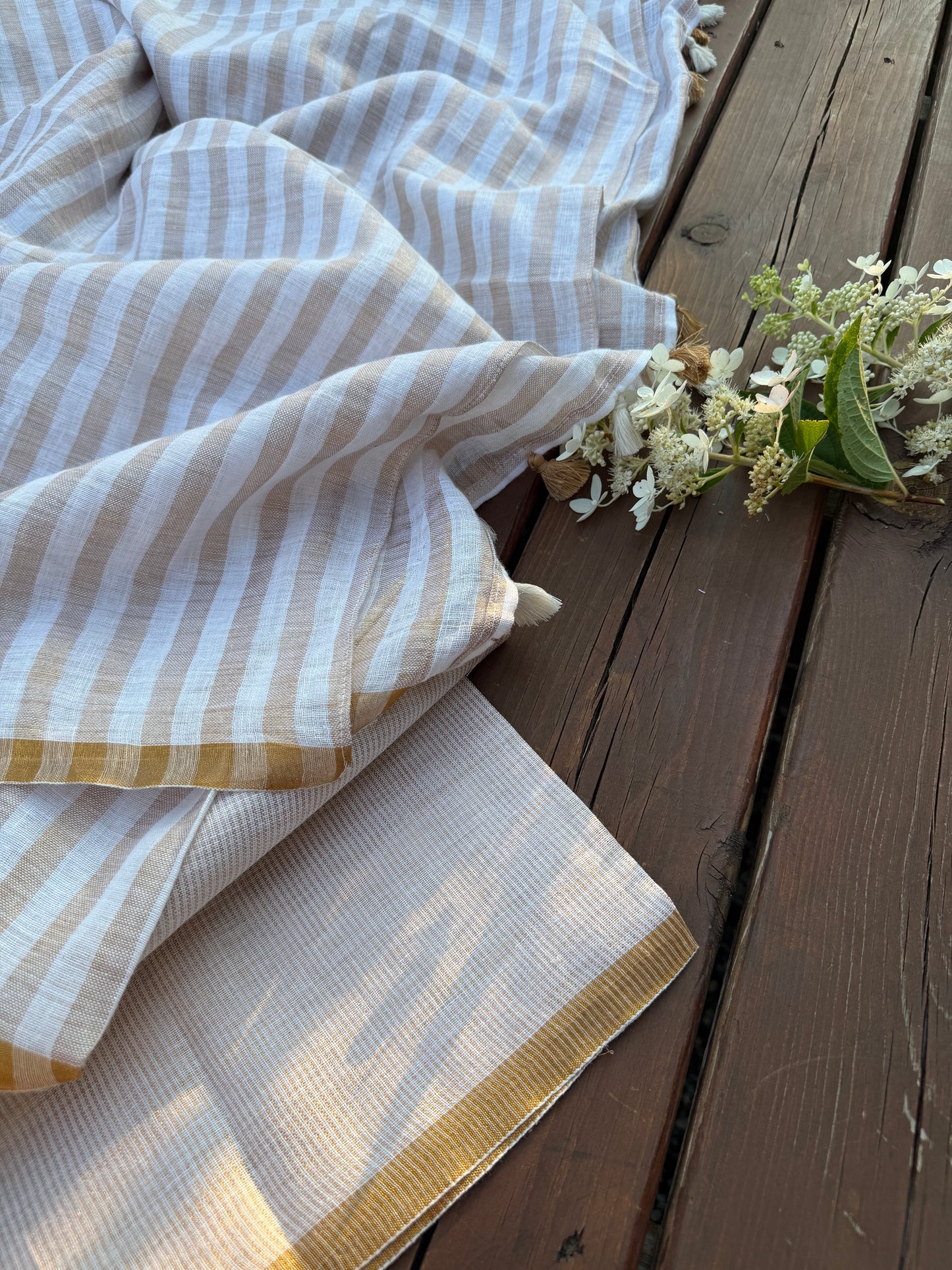 Onam Linen Stripes