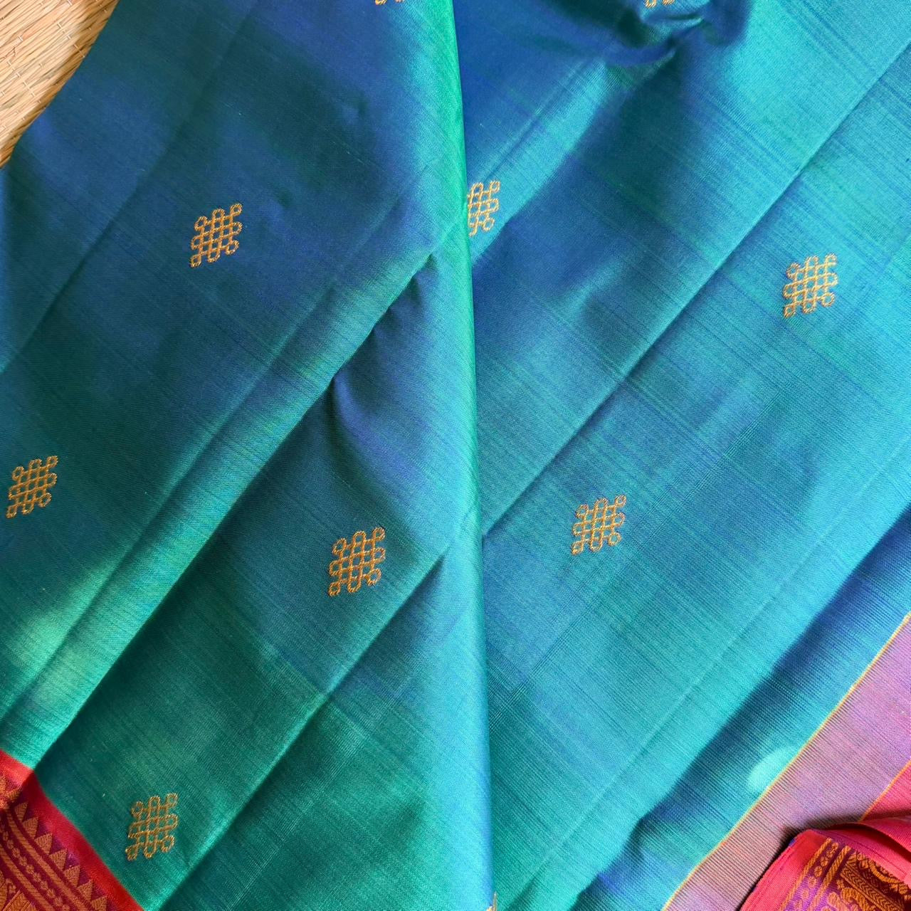 Turquoise & Orange