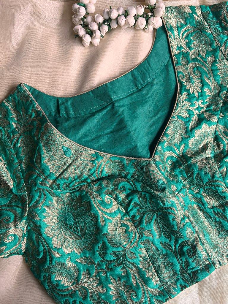 Turquoise Brocade