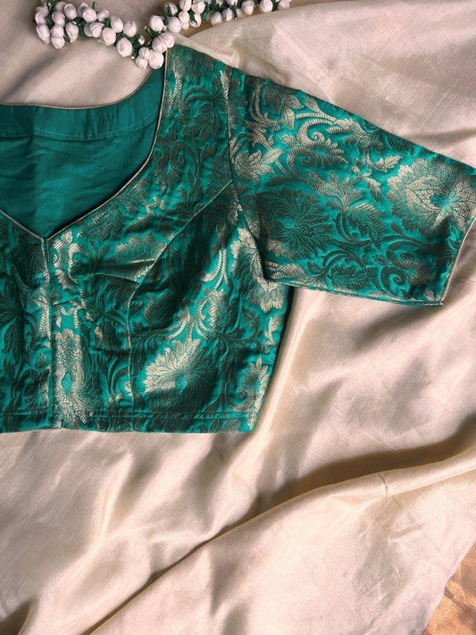 Turquoise Brocade